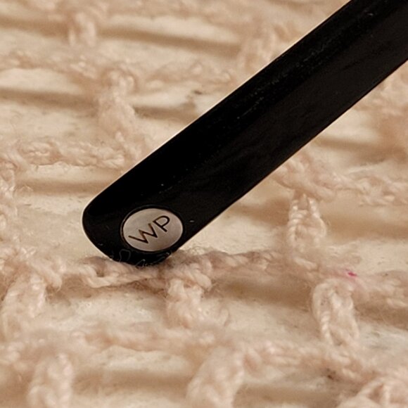 WARBY PARKER HARDY 100 MEDIUM EYEGLASSES SUNGLASSES BLACK FRAMES 51-18-145 CASE - Picture 12 of 14